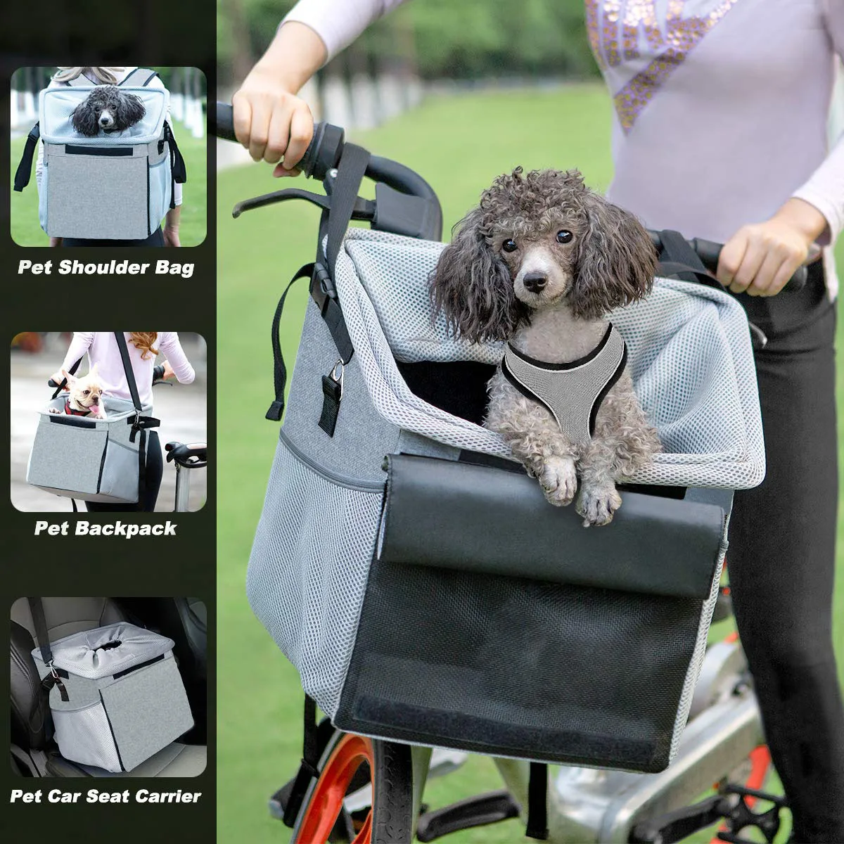 D-Ring Attachment Point: A Custom Pet Carrier Hardwa - detail view supplied by QUANZHOU JUNYUAN BAGS