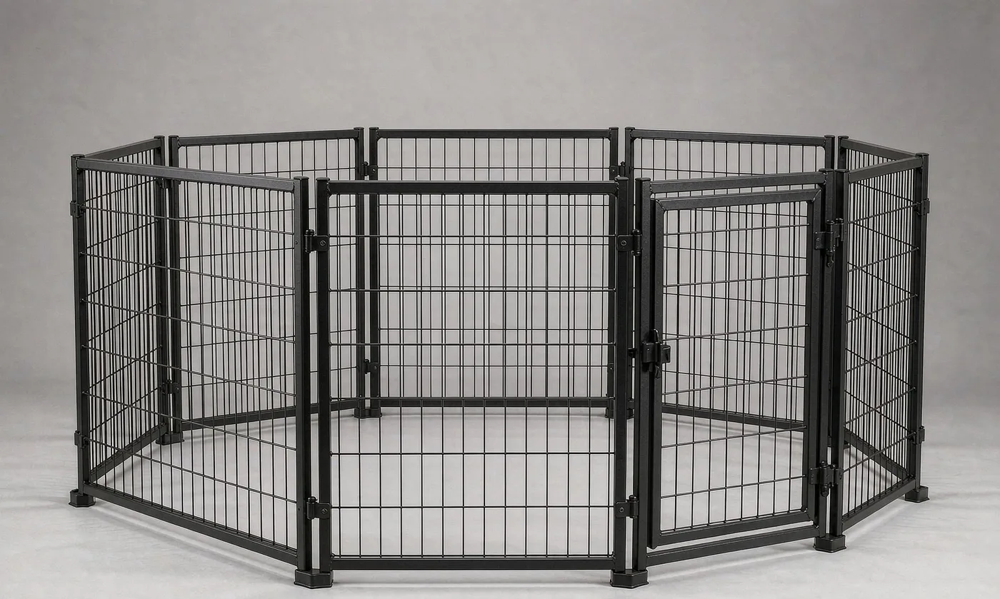 Custom Pet Gate: Room Divider Design and Brand Progr - detail view supplied by QUANZHOU JUNYUAN BAGS