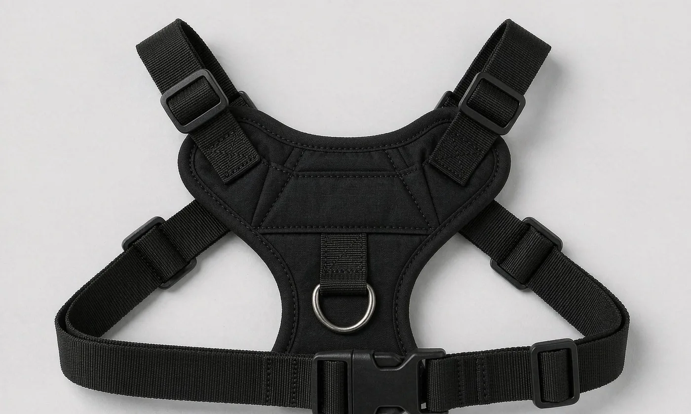 Custom Harness: Walking Gear - detail view supplied by QUANZHOU JUNYUAN BAGS