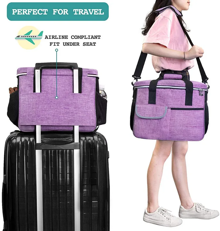 LED Straps That Light Up: Light Integration in Pet C - detail view supplied by QUANZHOU JUNYUAN BAGS