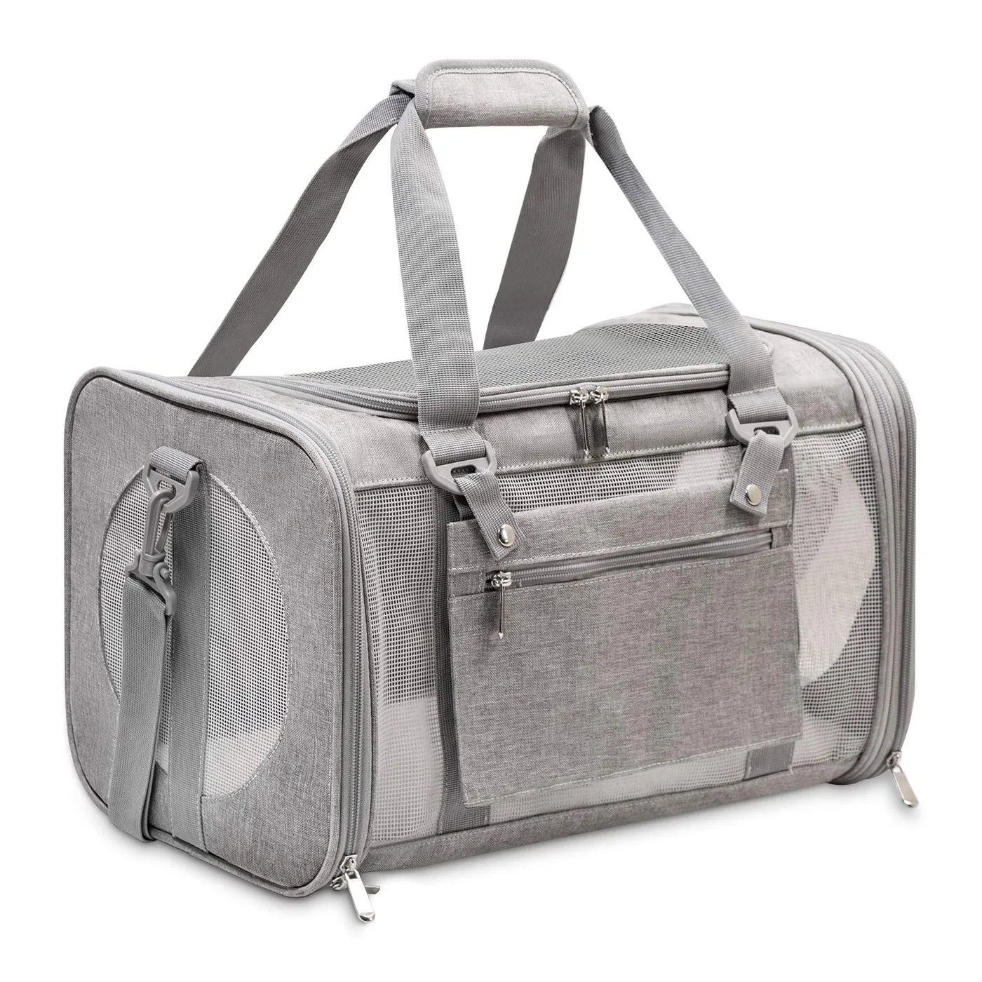 Floral Print Pet Carriers: Garden Style Custom Progr - detail view supplied by QUANZHOU JUNYUAN BAGS