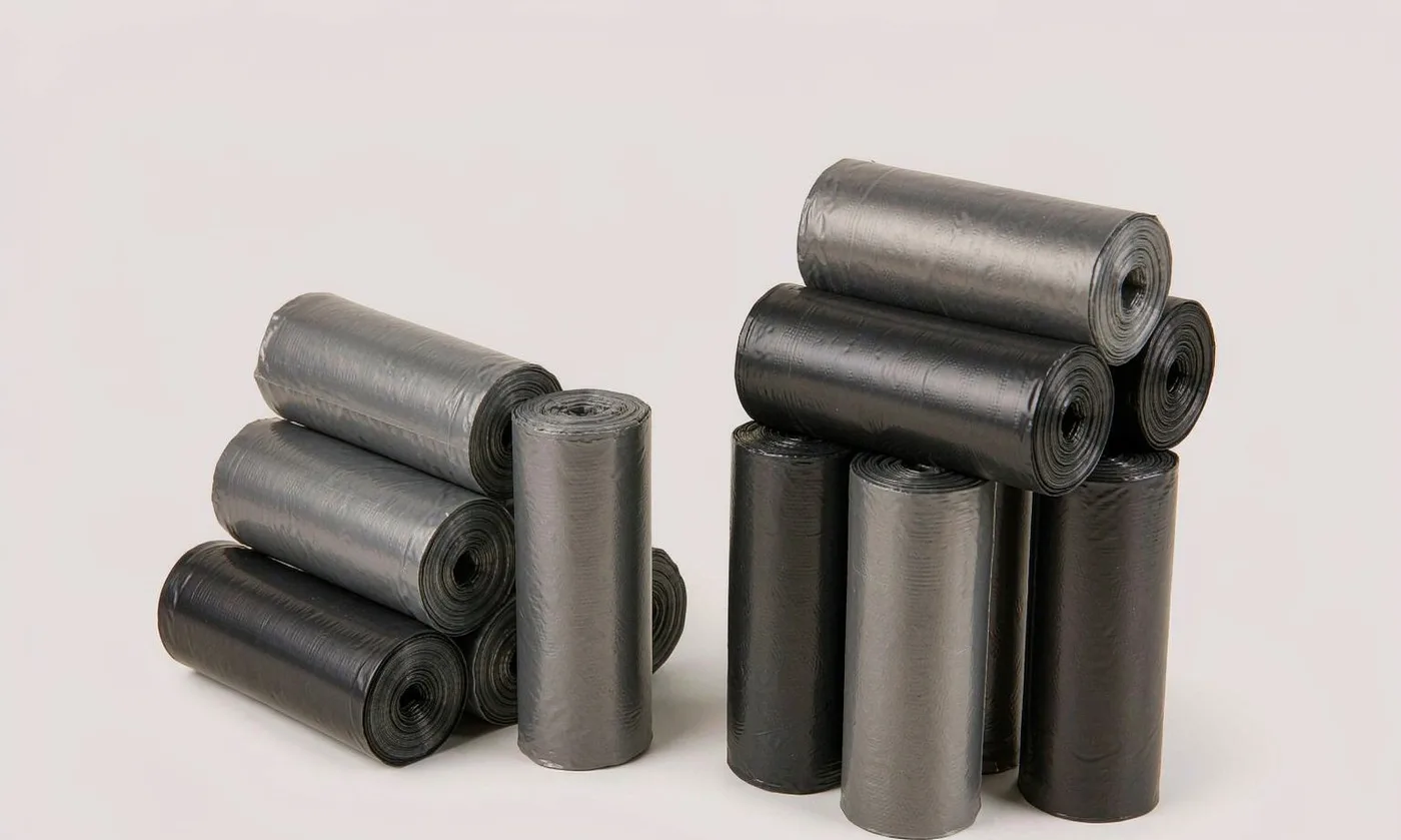 Custom Waste Bags: Refill Roll Program Planning - detail view supplied by QUANZHOU JUNYUAN BAGS