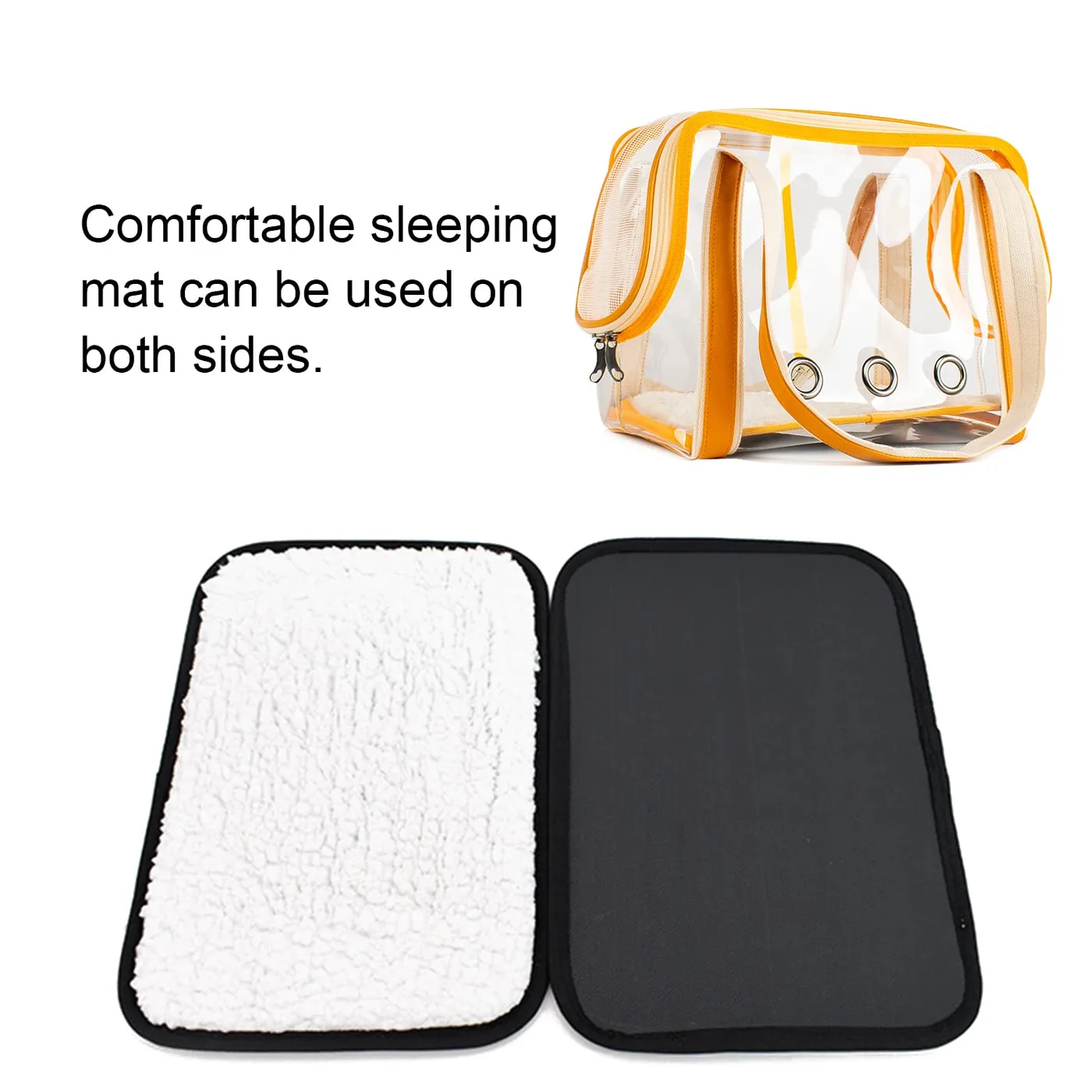 Zipper Closure Custom Pet Carriers: Full Zip Design - detail view supplied by QUANZHOU JUNYUAN BAGS